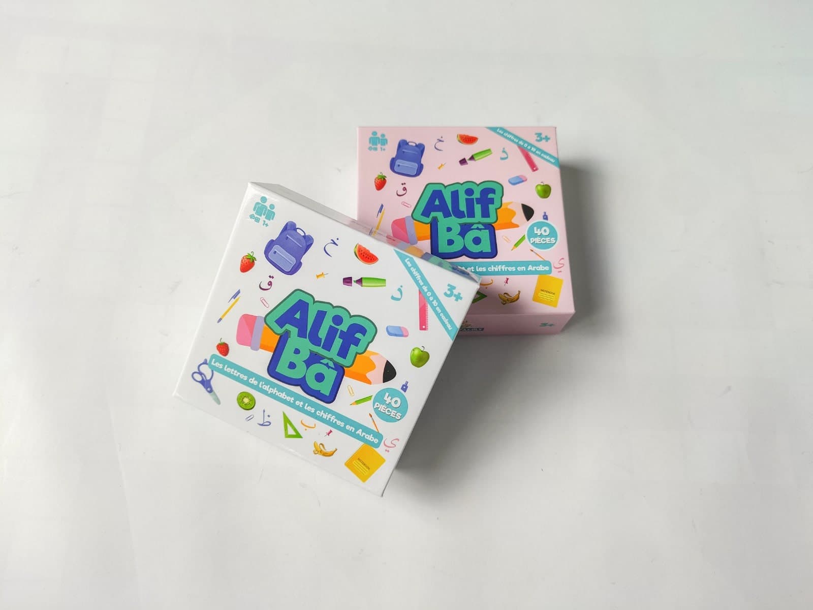 JEU ALIF BĂ‚ - LES LETTRES DE L'ALPHABET ET LES CHIFFRES EN ARABE - Blanc