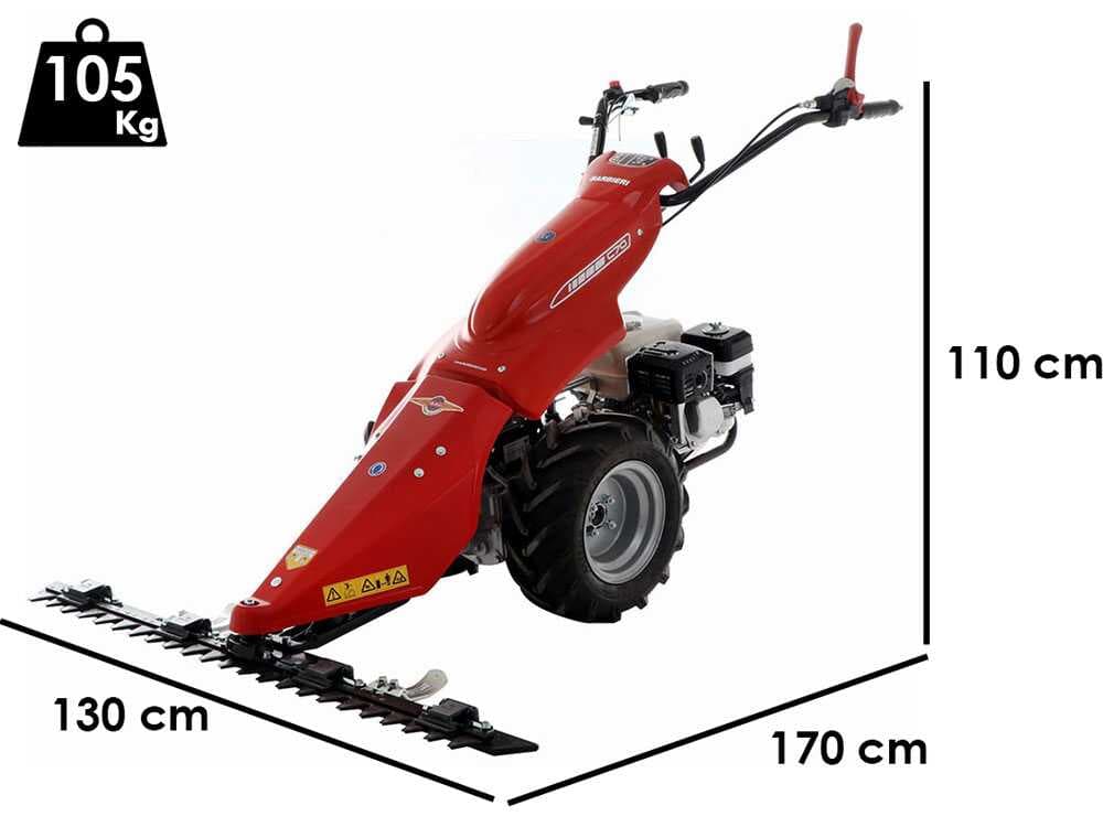 Barbieri C/70 â MehrzweckgerĂ€t BalkenmĂ€her â Honda GX200