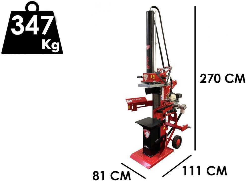 Ceccato BULL SPL16H – Benzin-Holzspalter – 16 t