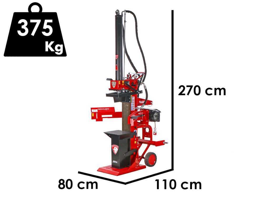 Ceccato Olindo SPLE20 â Elektrischer Holzspalter â stehend â 400V