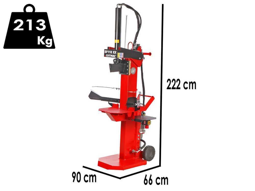 Docma SF110 Rapid 380/4 XX â Elektrischer Holzspalter â stehend â 400V