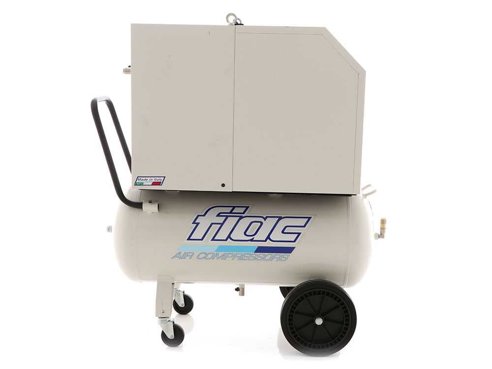 FIAC Silent AB90/360M â Einphasen-Elektroluftkompressor mit Riemenantrieb â 3-PS-Motor â 90 Liter