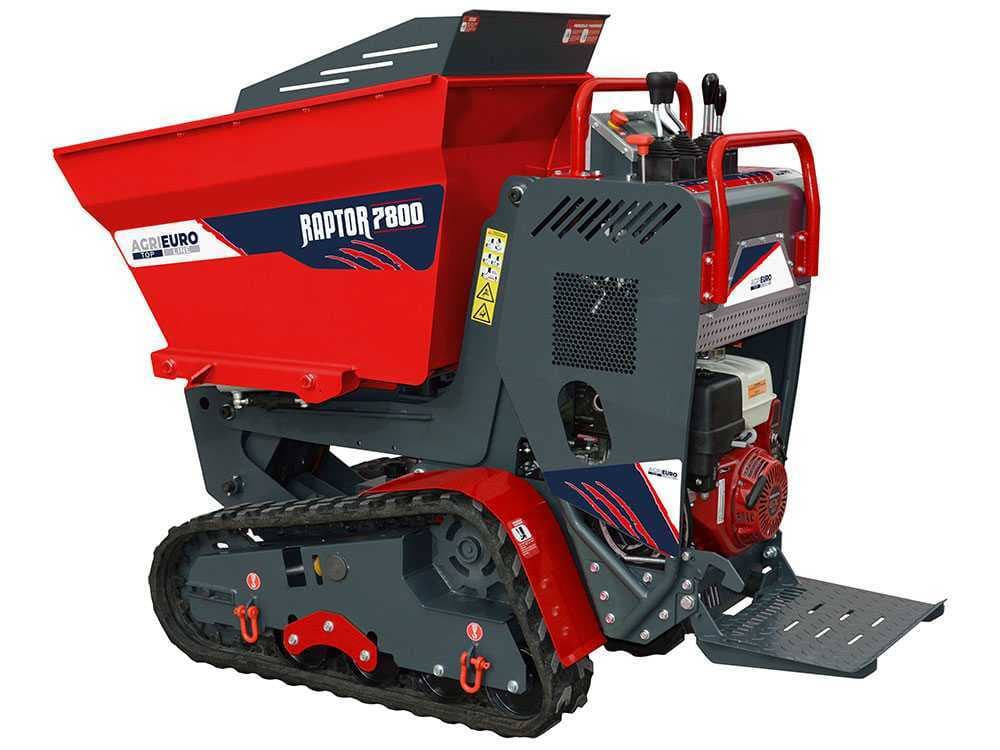 Raupendumper AgriEuro Top-Line RAPTOR 7800 HD â Honda GX390