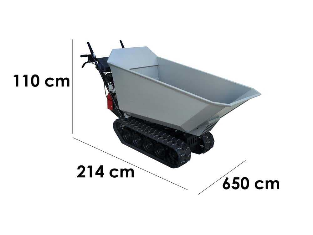 Raupendumper Honda HP 500H IT – Muldenkipper – 500 kg