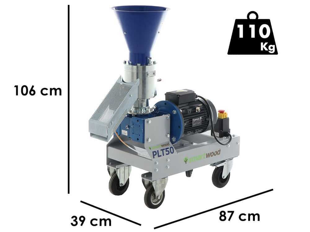 Smartwood PLT-50 – Elektrische Pelletpresse 230V