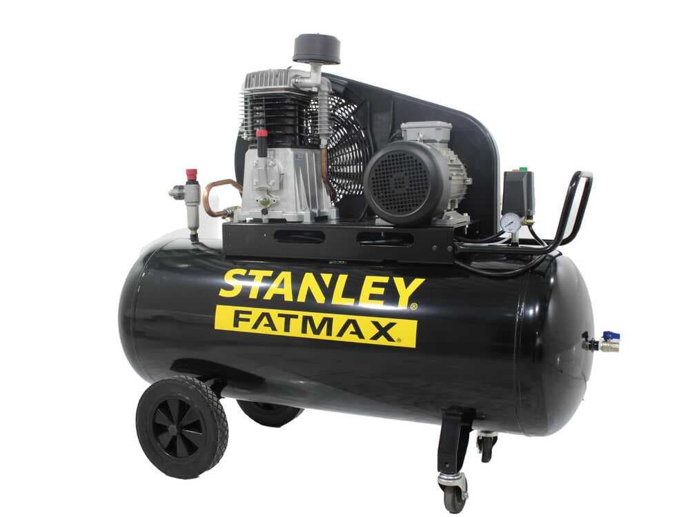 Stanley Fatmax BA 851/11/270 – Kompressor mit Riemenantrie 400V – Motor 7.5 PS – 270 Lt