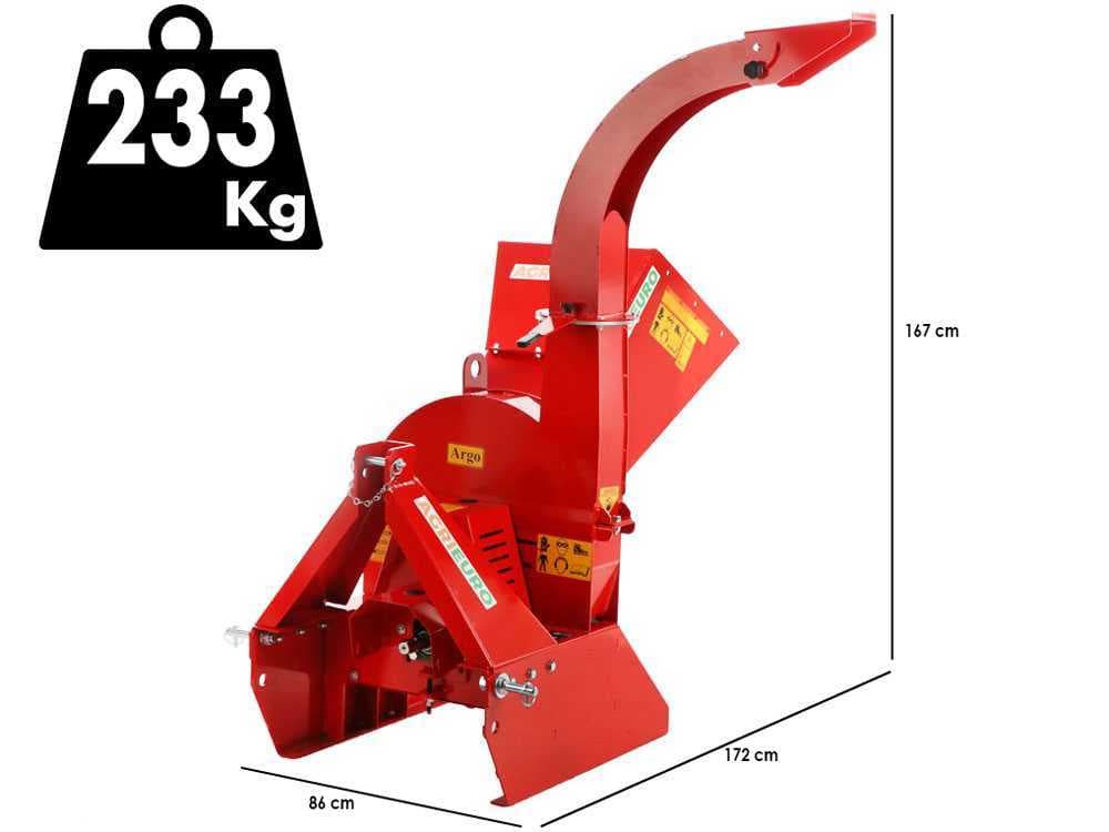 Top Line Argo 3P â HĂ€cksler fĂŒr Traktoren â Schnittdurchmesser 100 mm