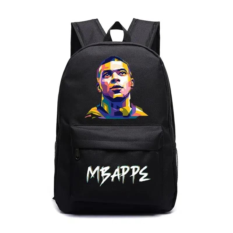 Rugzak met MBAPPE Geometrisch Design Zwart