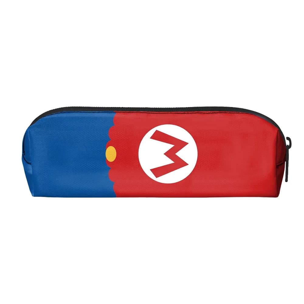 Super Mario Etui Blauw Rood Compact