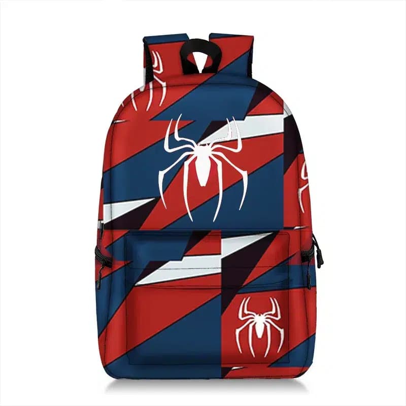 Spiderman Rugzak Rood Blauw Wit Kinderen