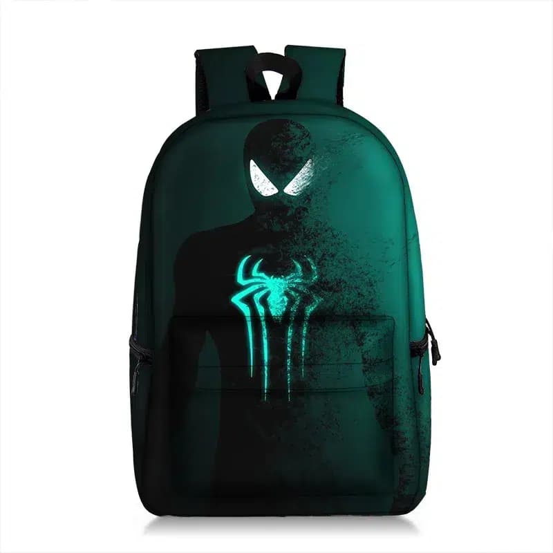 Spiderman Rugzak Groen met Witte Accenten