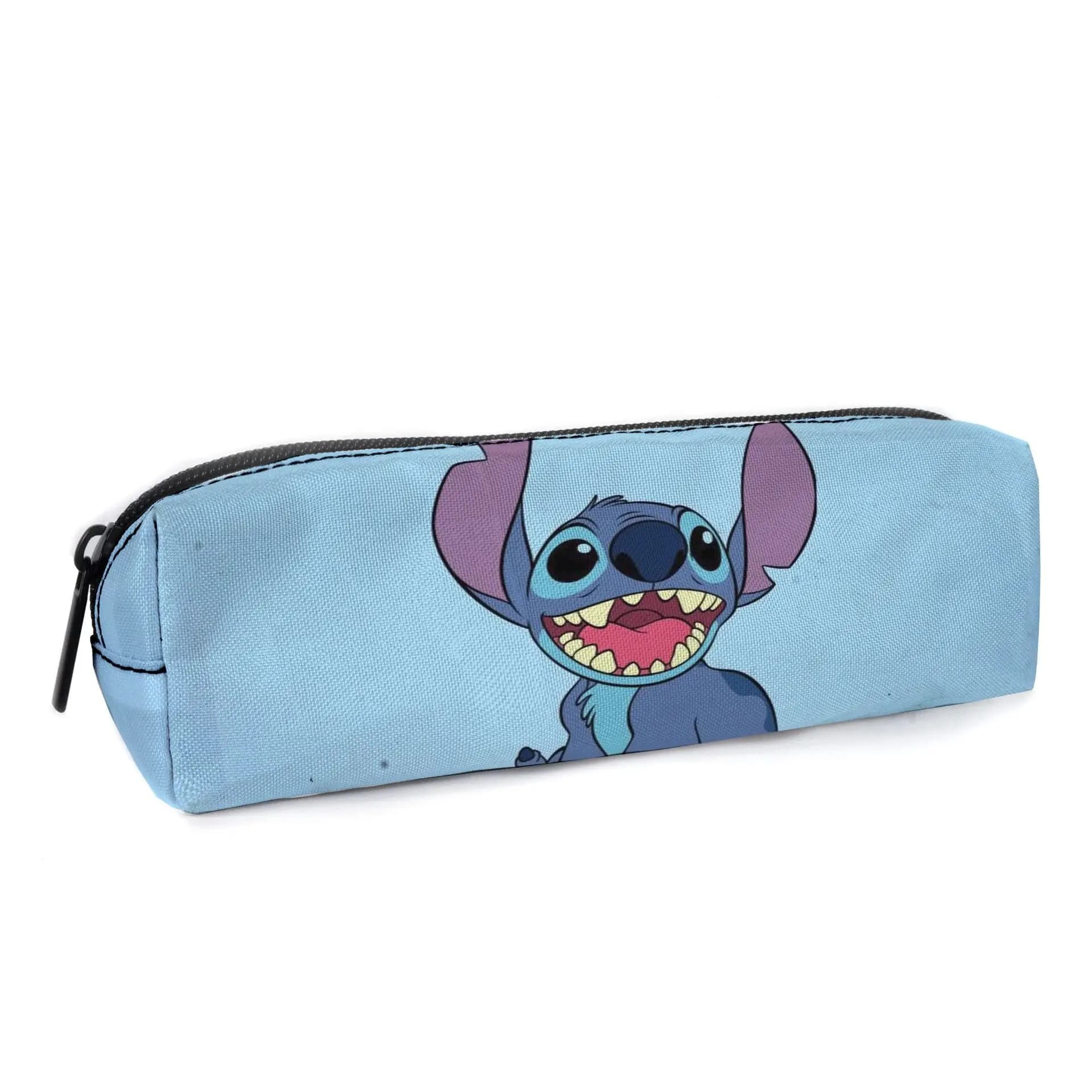 Stitch en Angel Etui Blauw Roze