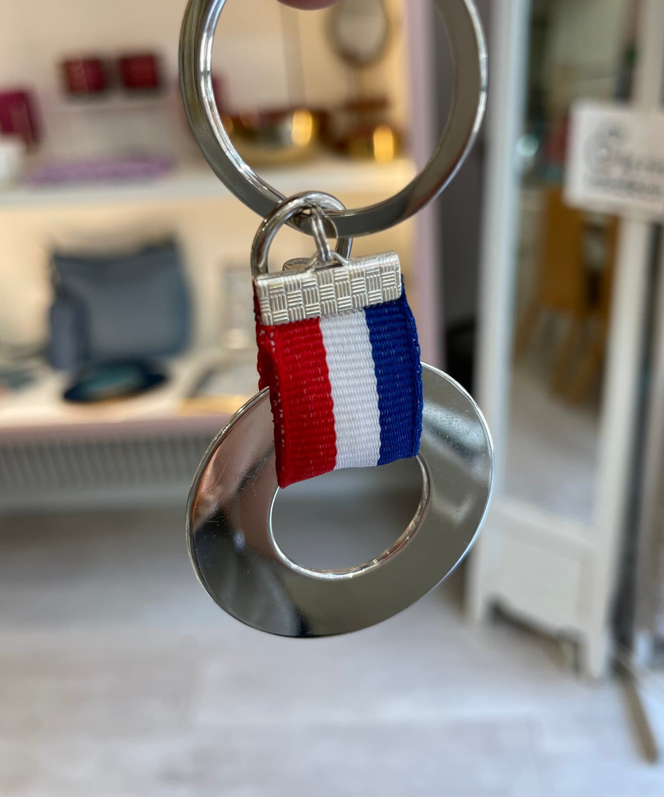 PORTE CLÉS Bleu Blanc Rouge