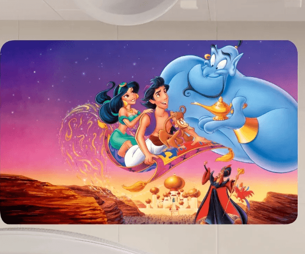 Paillasson Disney l'univers d'Aladin - L