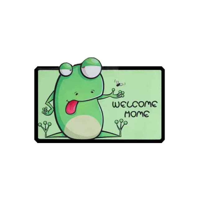 Paillasson antidérapant grenouille