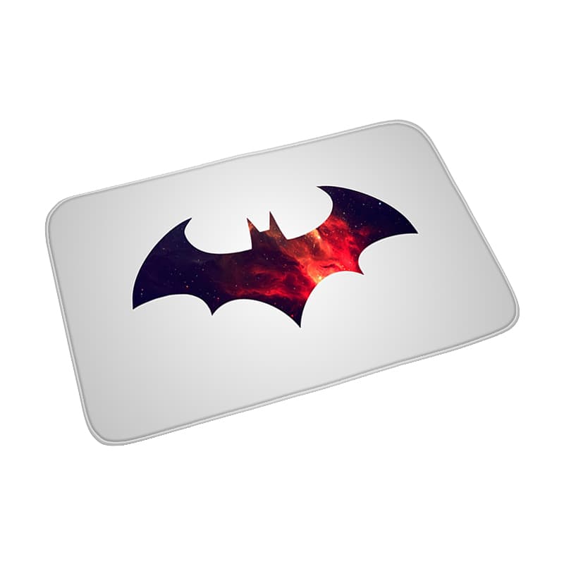 Paillasson Batman blanc et rouge