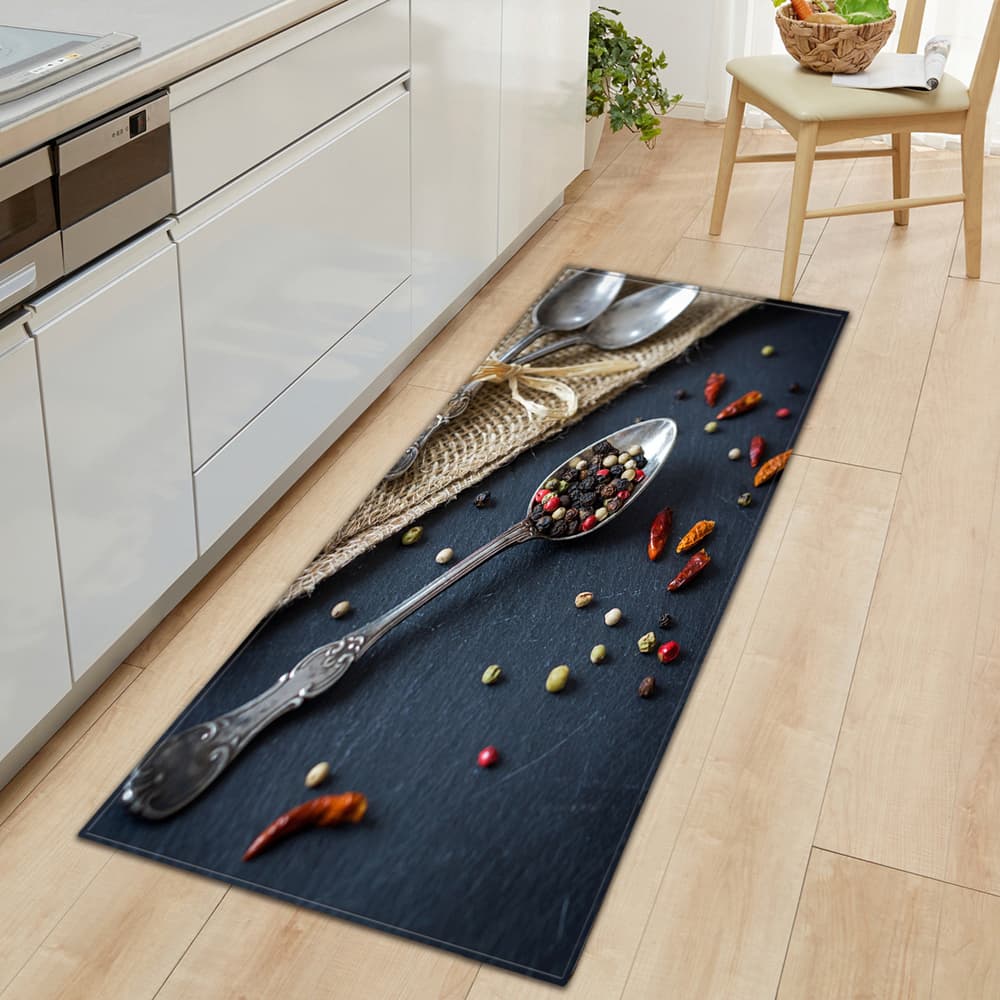 Paillasson de cuisine poivre - XL