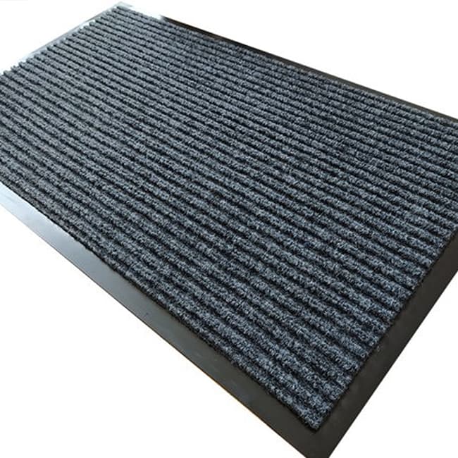 Paillasson de porte gris - S