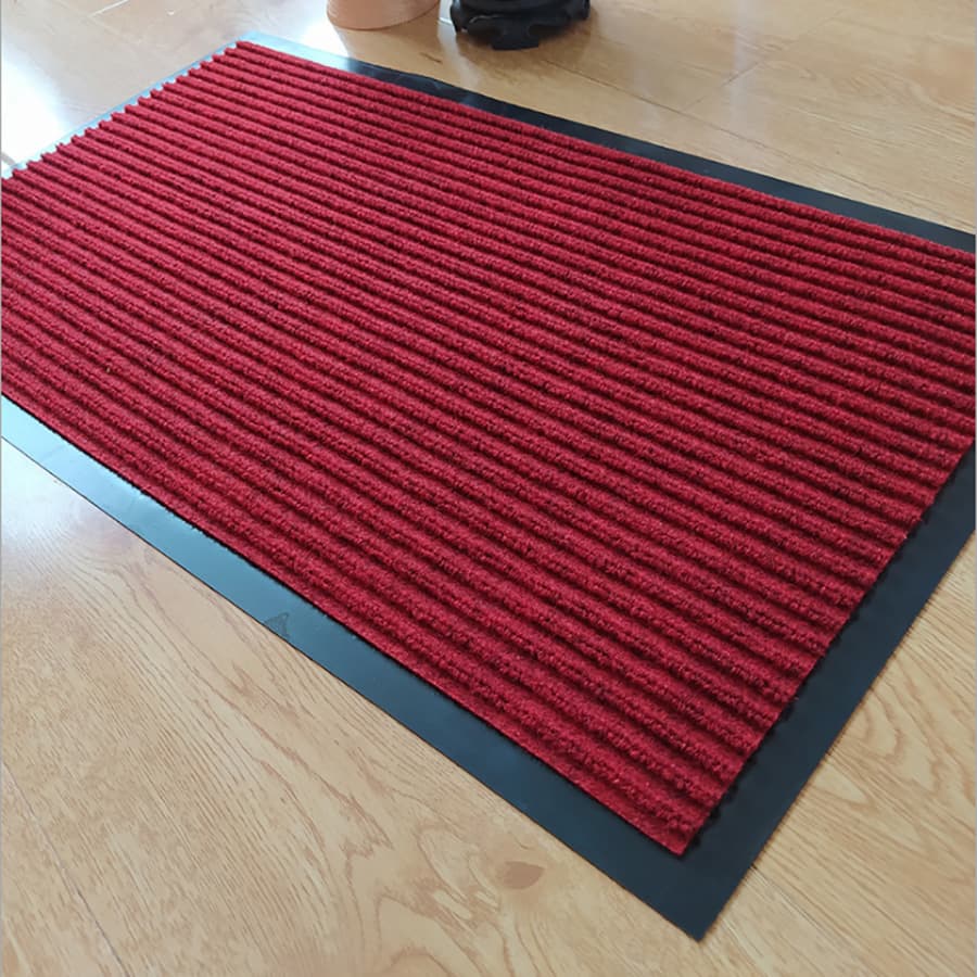 Paillasson de porte rouge - S