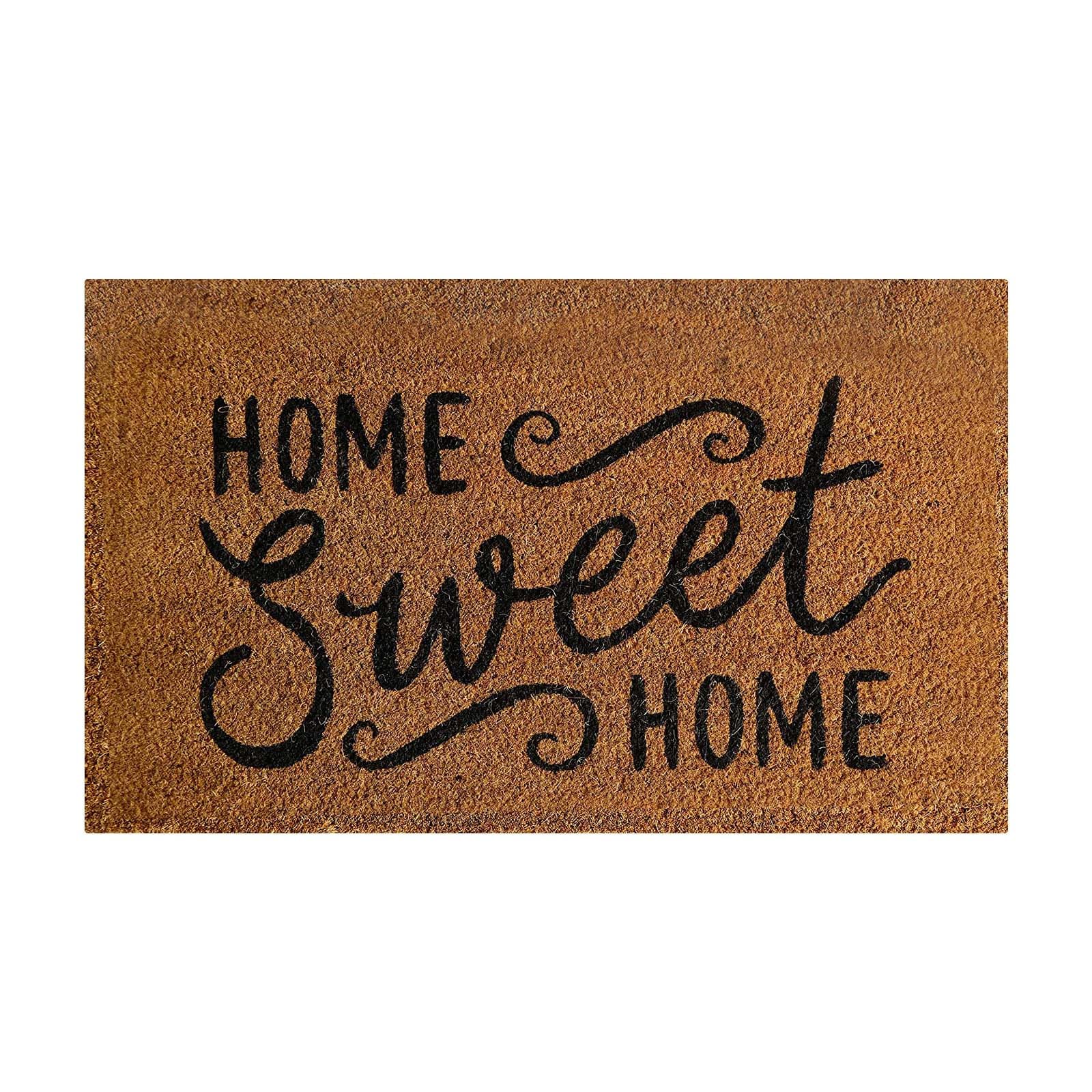 Paillasson en coco Home sweet home