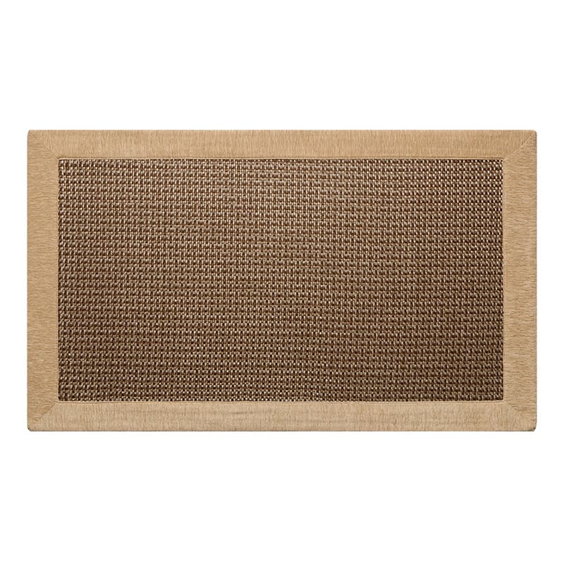 Paillasson en jute marron - S