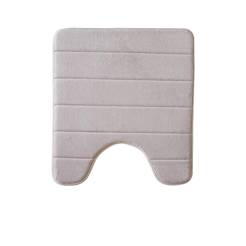 Paillasson encastrable gris clair