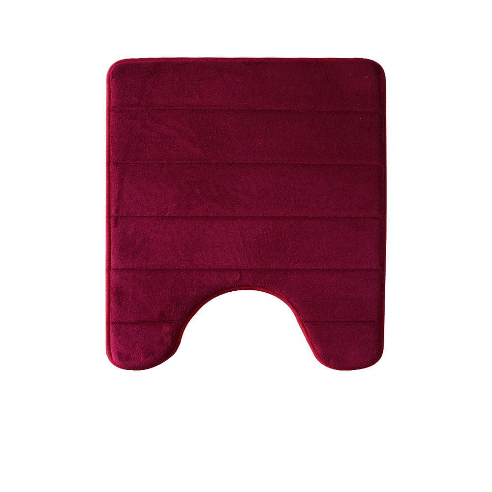 Paillasson encastrable rouge