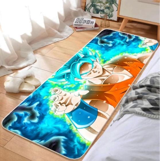 Paillasson manga DBZ bleu - 40x60cm