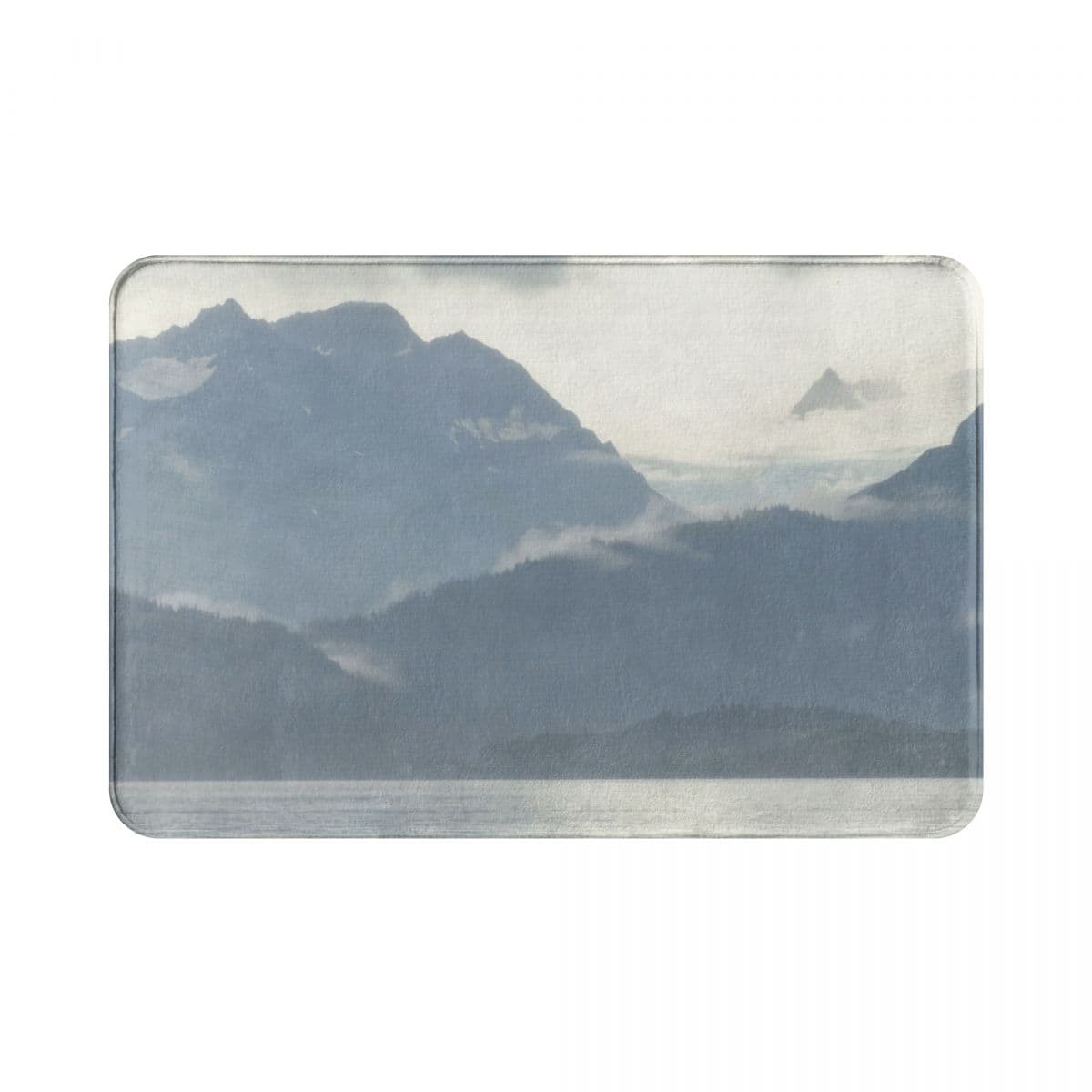 Paillasson montagne gris