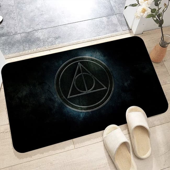 Paillasson noir Harry Potter les reliques de la mort - S