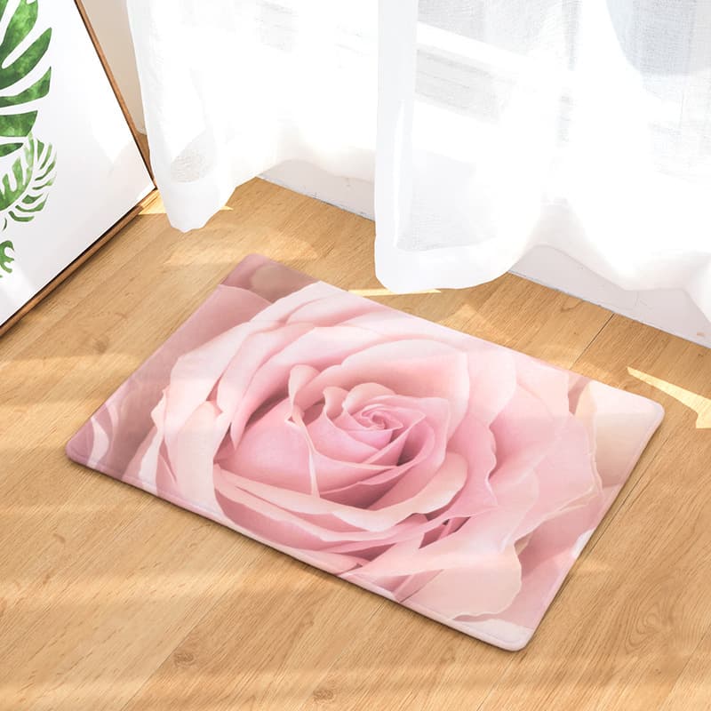 Paillasson rose rose - S