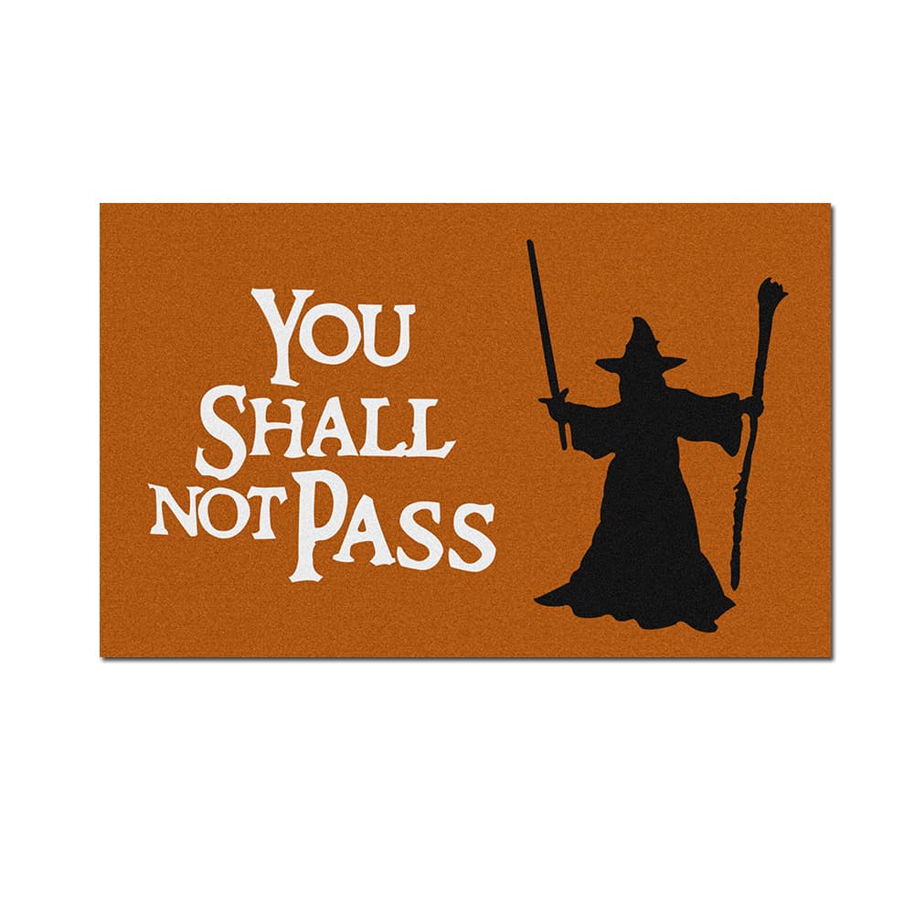 Paillasson silhouette de Gandalf - L