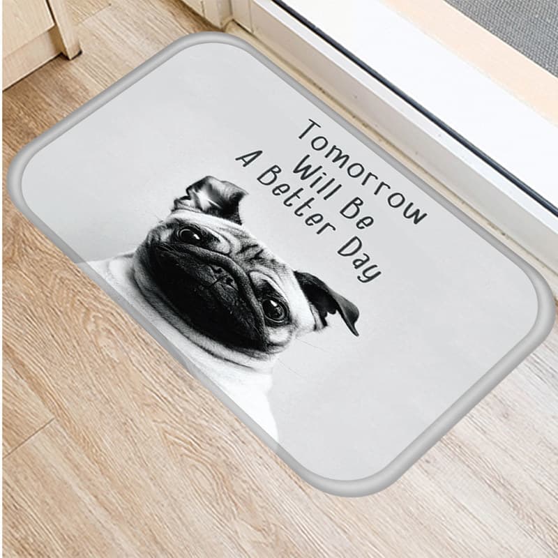 Paillasson "Tomorrow will be a better day"