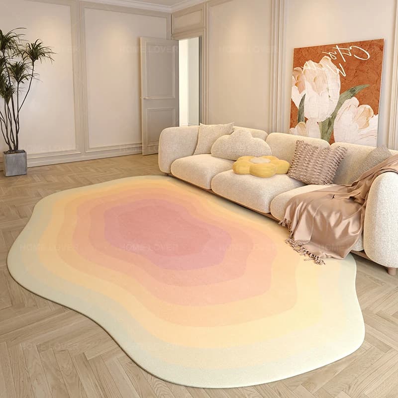 Tapis moelleux et doux pour la décoration de salon - S