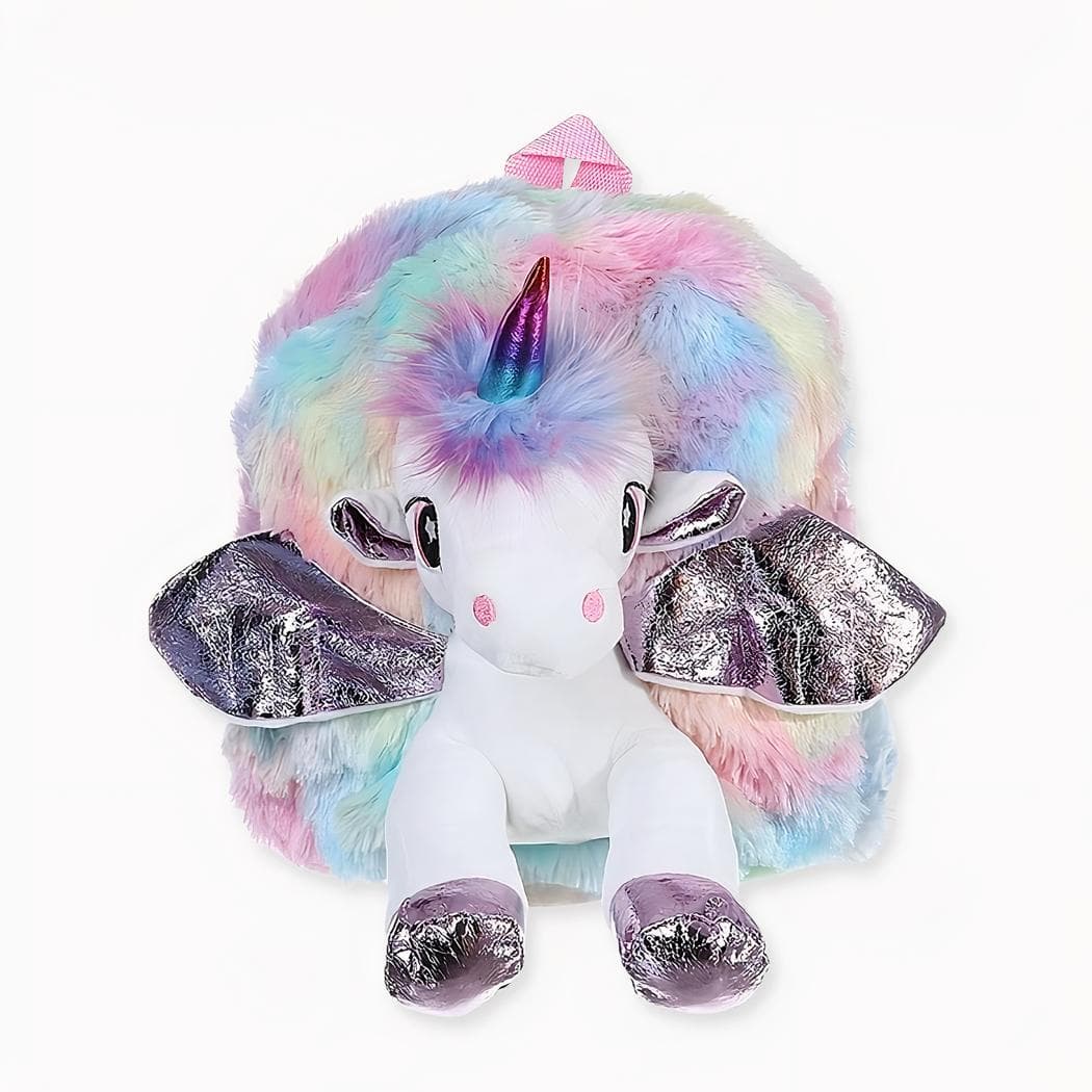 Sac à dos pour enfant avec licorne en peluche