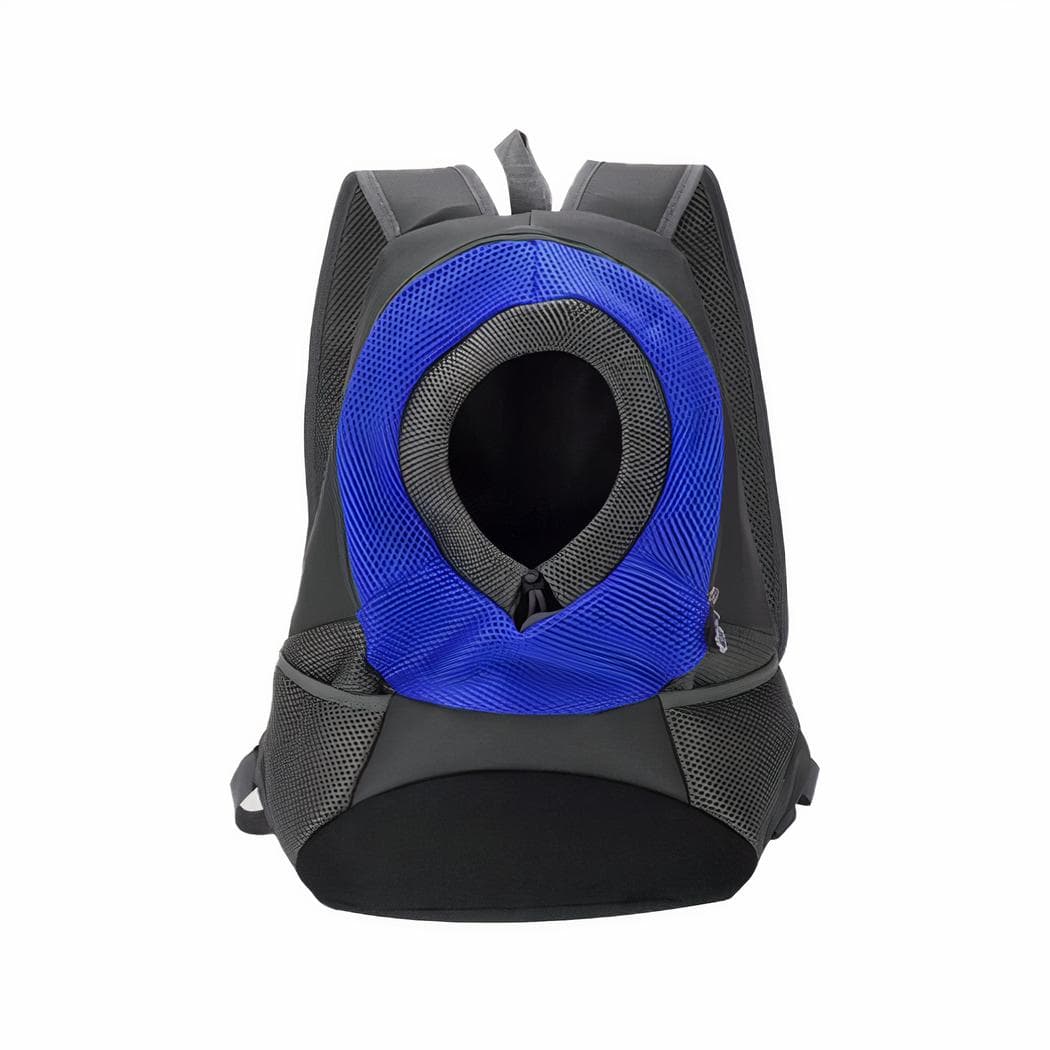 Sac Ă dos chat en maille respirante avec trou - bleu,s