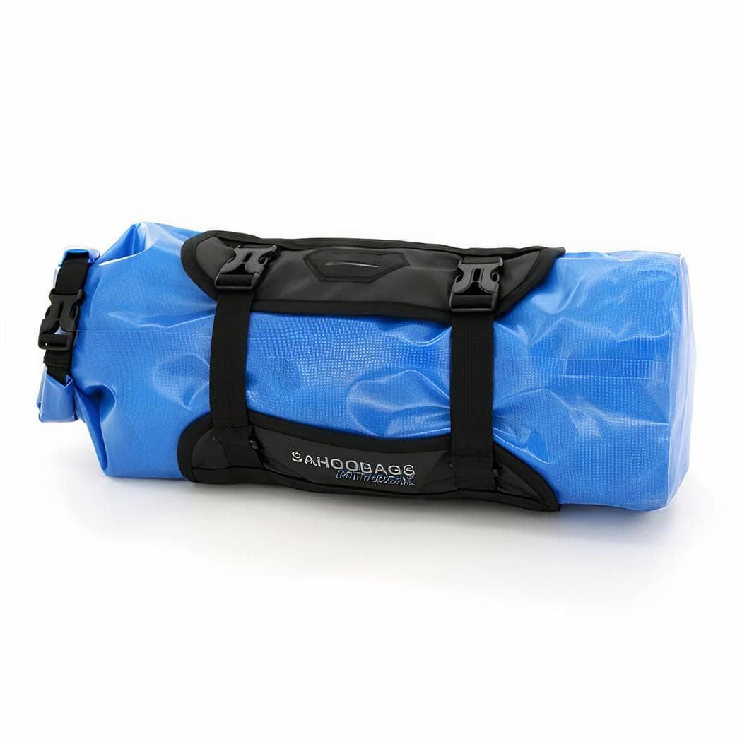 Sacoche de guidon détachable pour vélo - bleu