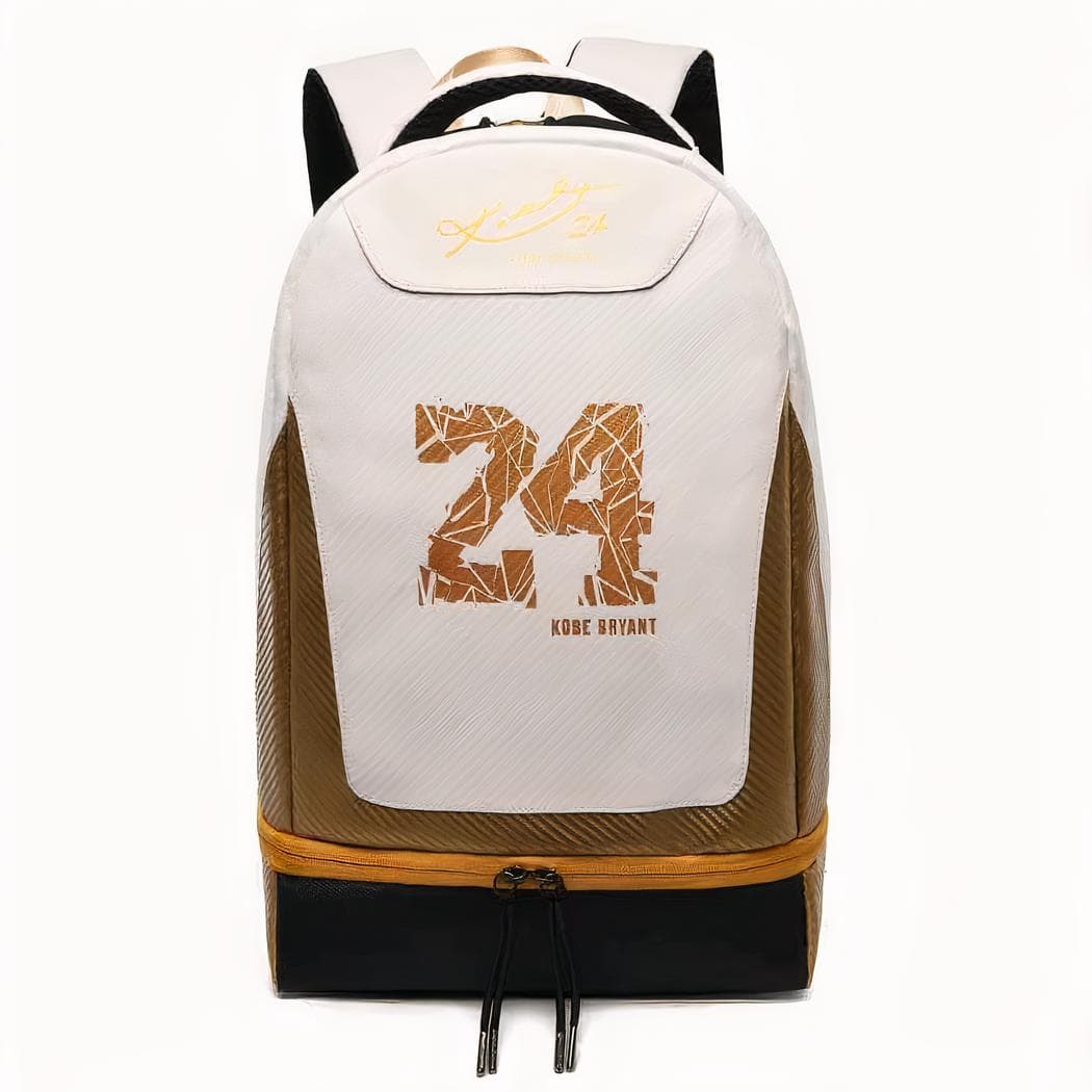 Sac Ă dos sport basketball motif Kobe Bryant - beige