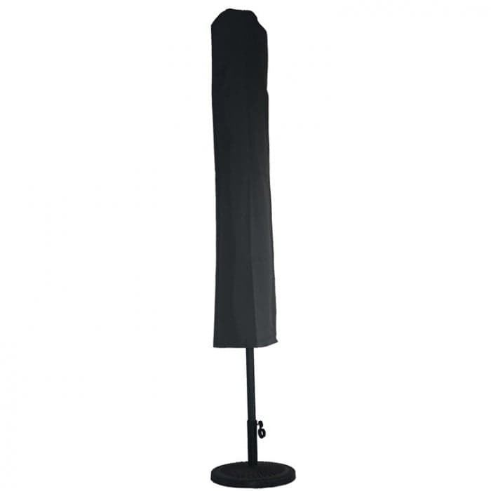 Housse parasol déporté, rond ou rectangulaire - Gris-PROLOISIRS
