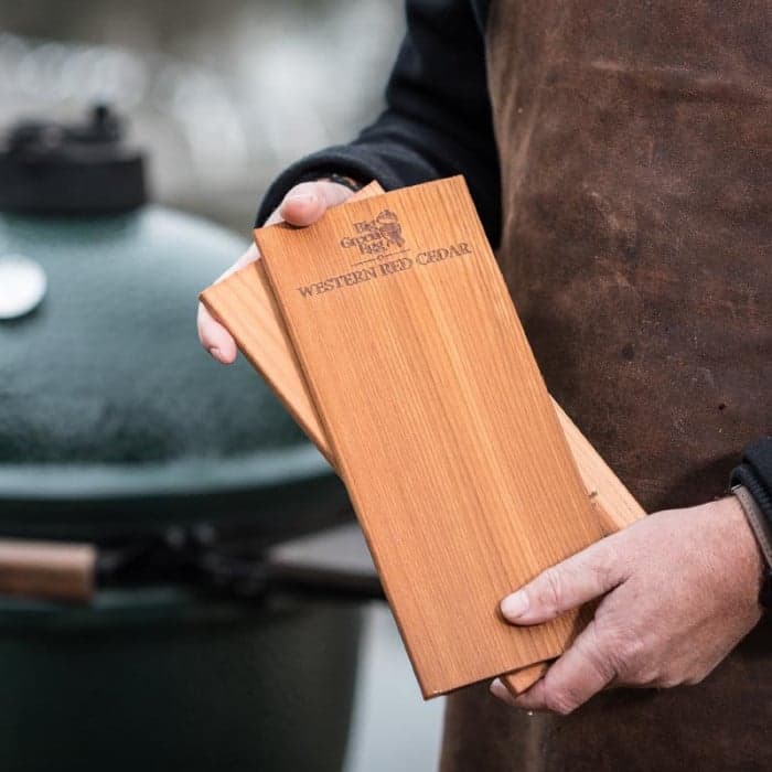 Planchettes en bois Big Green Egg - 2 pièces - 28 cm-BIG GREEN EGG