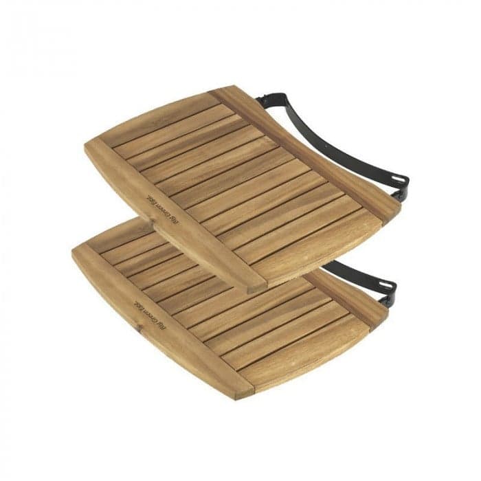 Tablettes Latérales acacia - Big Green Egg-BIG GREEN EGG