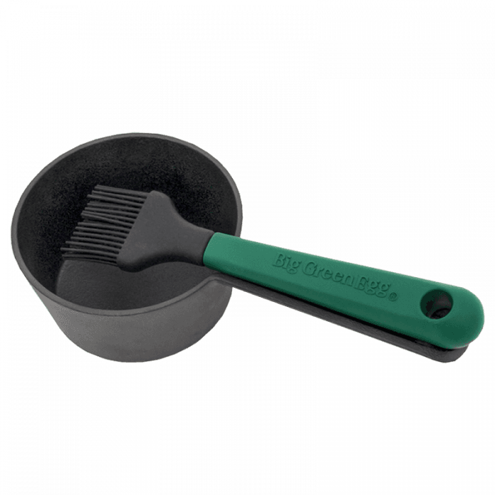 Poêlon à Sauce en Fonte avec Pinceau - Big Green Egg-BIG GREEN EGG