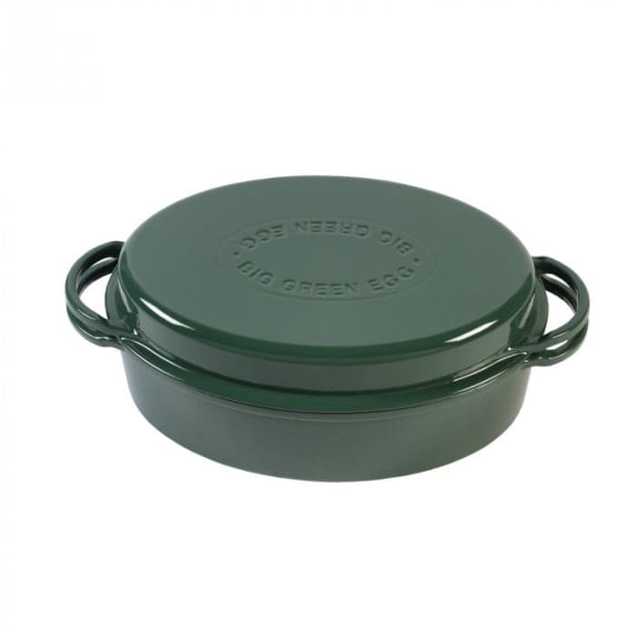 Cocotte en fonte ovale 5,2L - Big Green Egg-BIG GREEN EGG