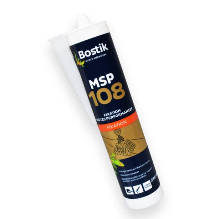 Mastic de Fixation - MSP 108 - BOSTIK - Cartouche 290 ml-BOSTIK