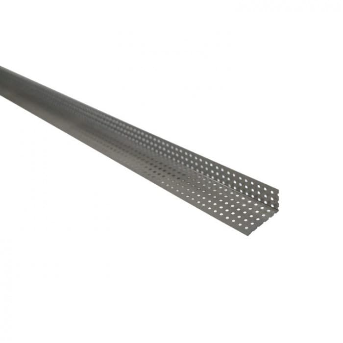 Profil de ventilation en galva - Ep,22 mm / l,40 mm / L,2500 mm - Ubbink-UBBINK