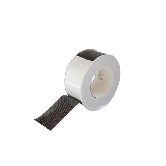 Bande adhésive extérieure simple-face UV Noir - l,60 mm - Rouleau de 25 ml - Ubbink-UBBINK