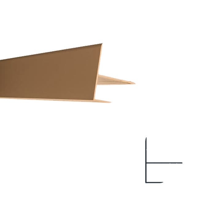 Profilé d'angle multifonctions pour Bardage Composite - Silvadec - Ep. 48 mm / l.55 mm / L.2,4 m-SILVADEC