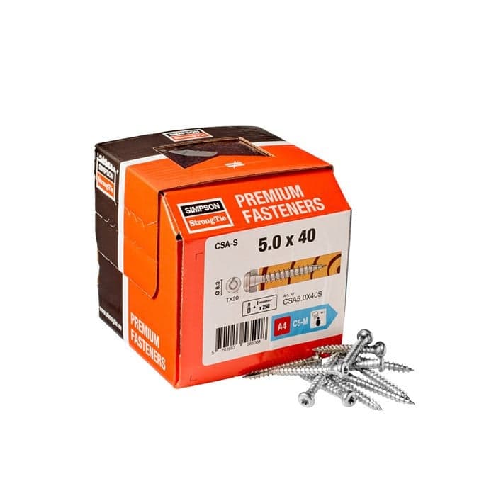 Vis pour connecteurs tête Torx - CSA 5.0x40 - SIMPSON-SIMPSON STRONG-TIE