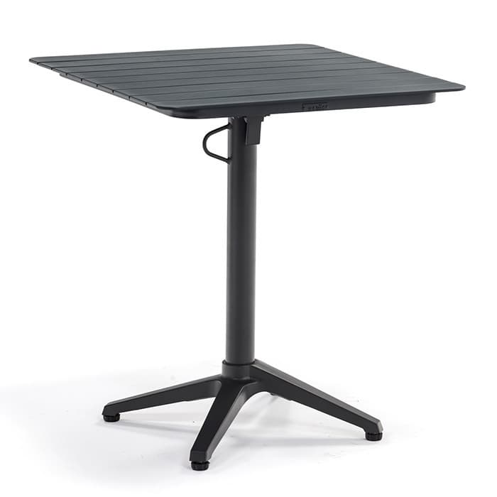 Table bistro Aluminium - Spring - L.67 x l.67 x H.75 cm - 2 personnes-EZEIS