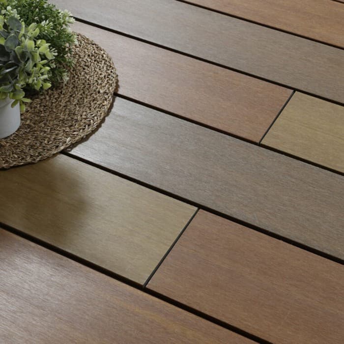 Lame terrasse composite - Fiberdeck - EXOTICS - Lisse - IPE - Ep.22,5 mm / l.138 mm / L.3,9 m-FIBERDECK